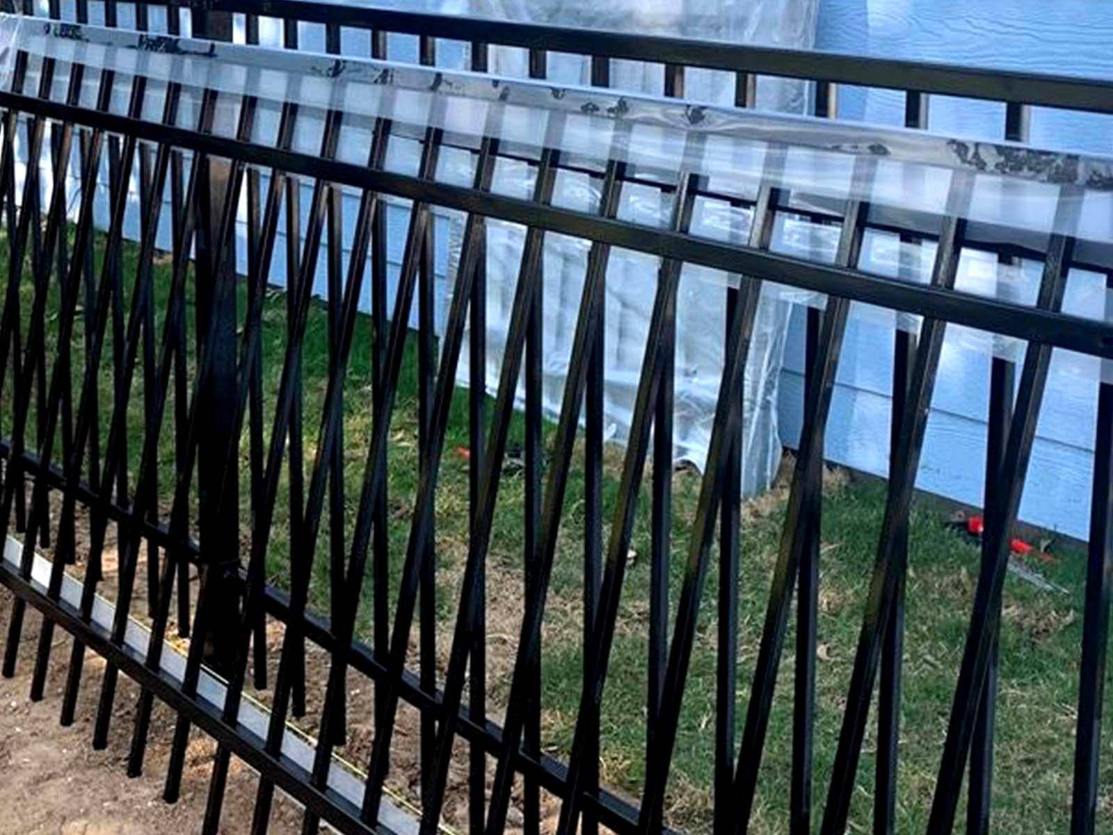 TruView Ornamental - Steel Fence Panels - Landmark - Flat Top
