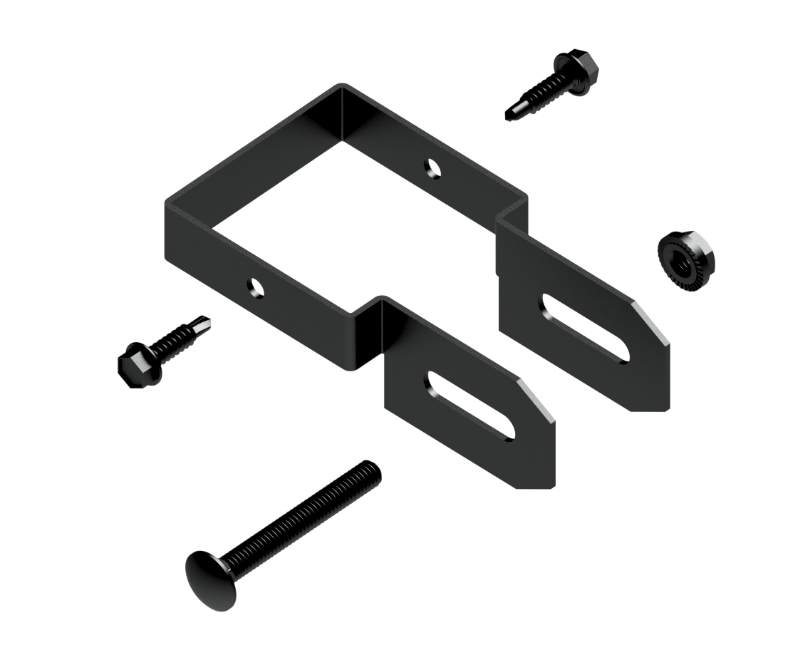 Upgrade Commercial All-Around Bracket 2.5 inch Includes nuts, bolts, and screws
