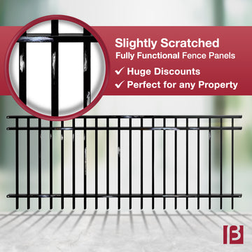 UpGrade Ornamental - Steel Fence Panels - Landmark - Damage Clearance