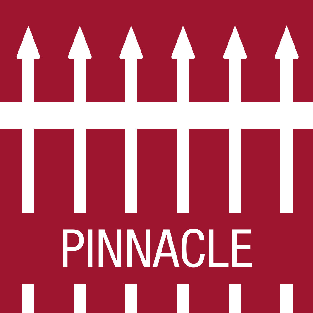 Upgrade Commercial Pressed Point Fence Panels - Pinnacle - Stock Clearance Copy